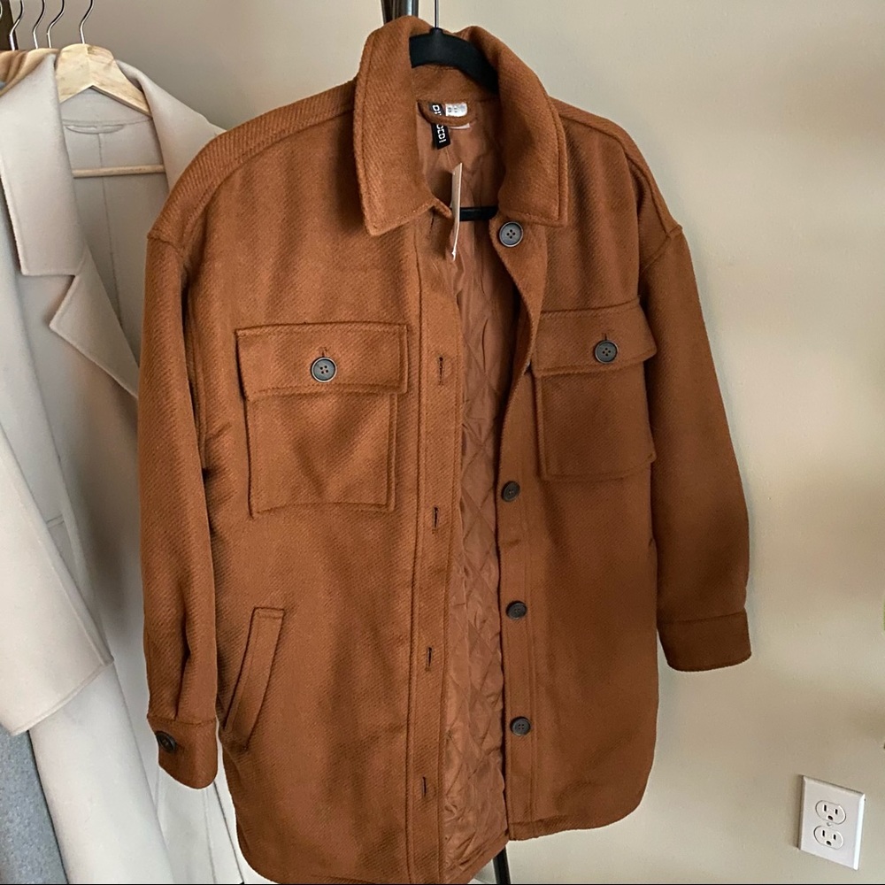 H&M oversized shacket